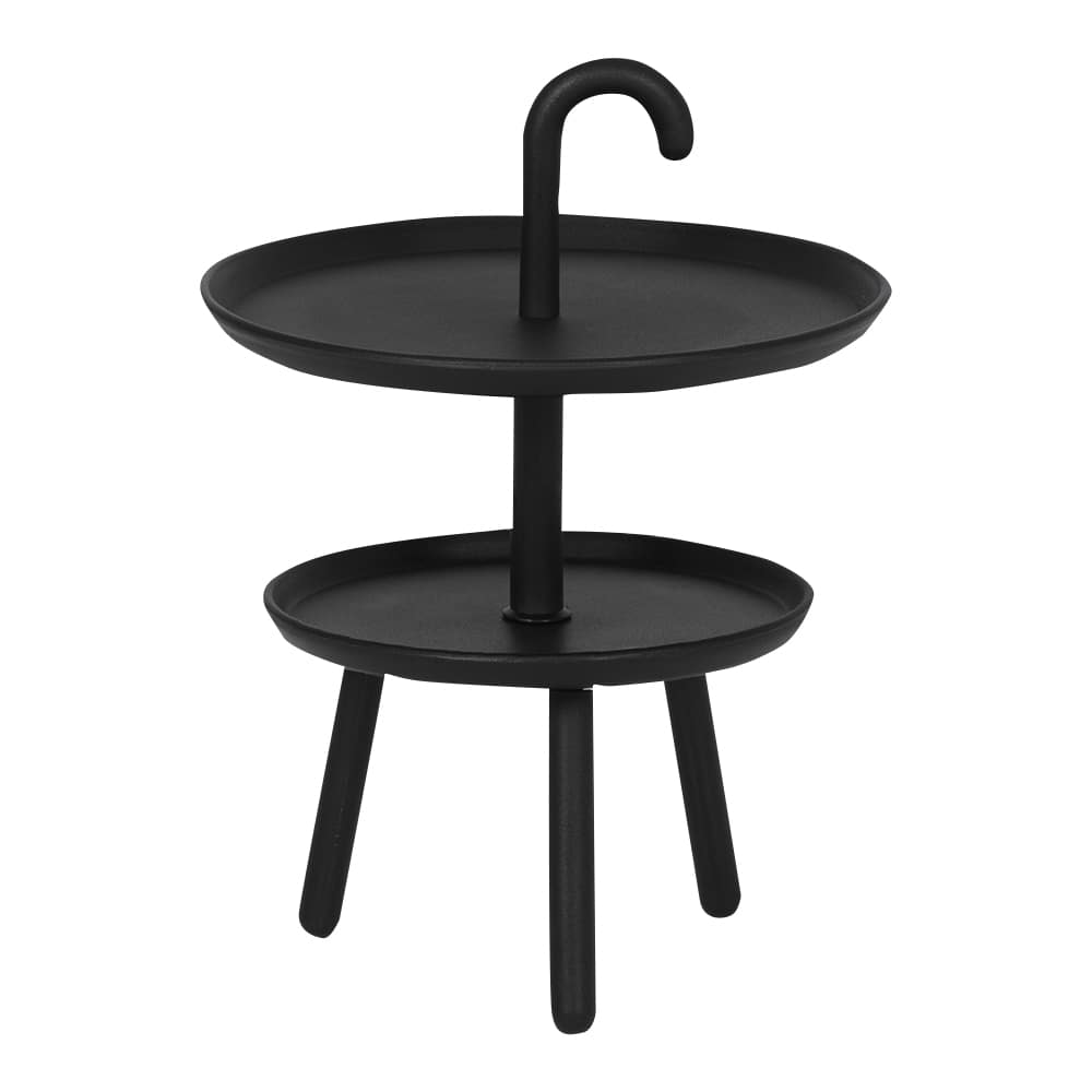 VERTUO Black Polypropylene Nova Side Table