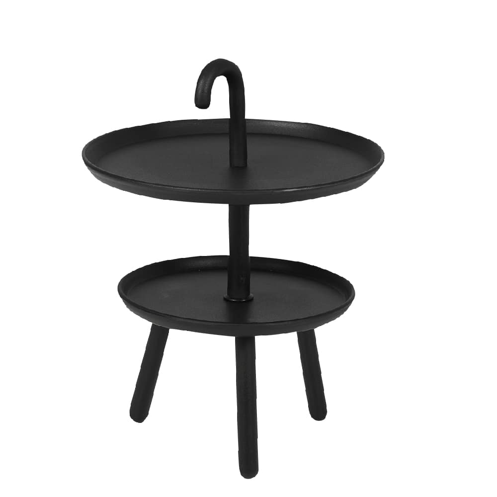 VERTUO Black Polypropylene Nova Side Table