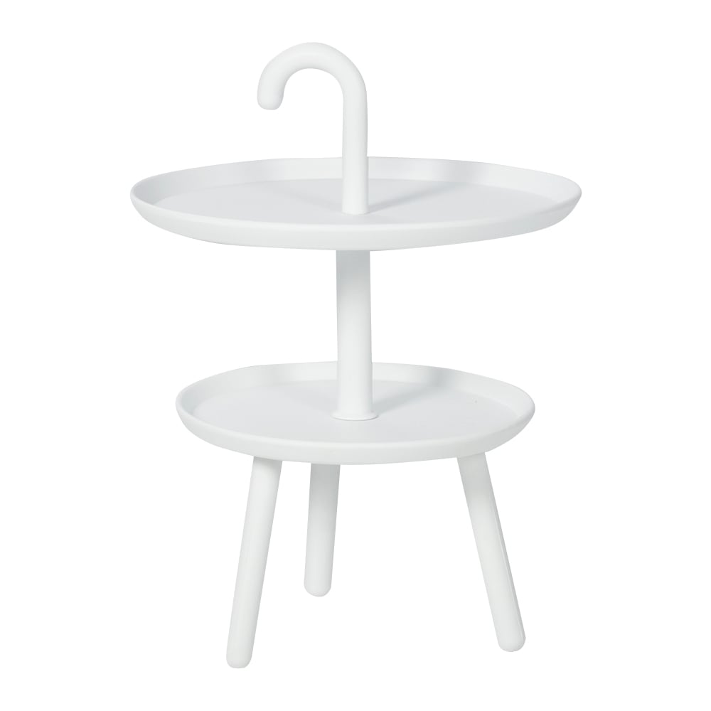 VERTUO White Polypropylene Nova Side Table