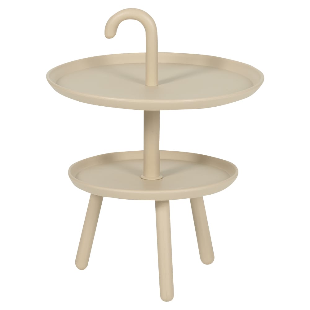 VERTUO Beige Polypropylene Nova Side Table