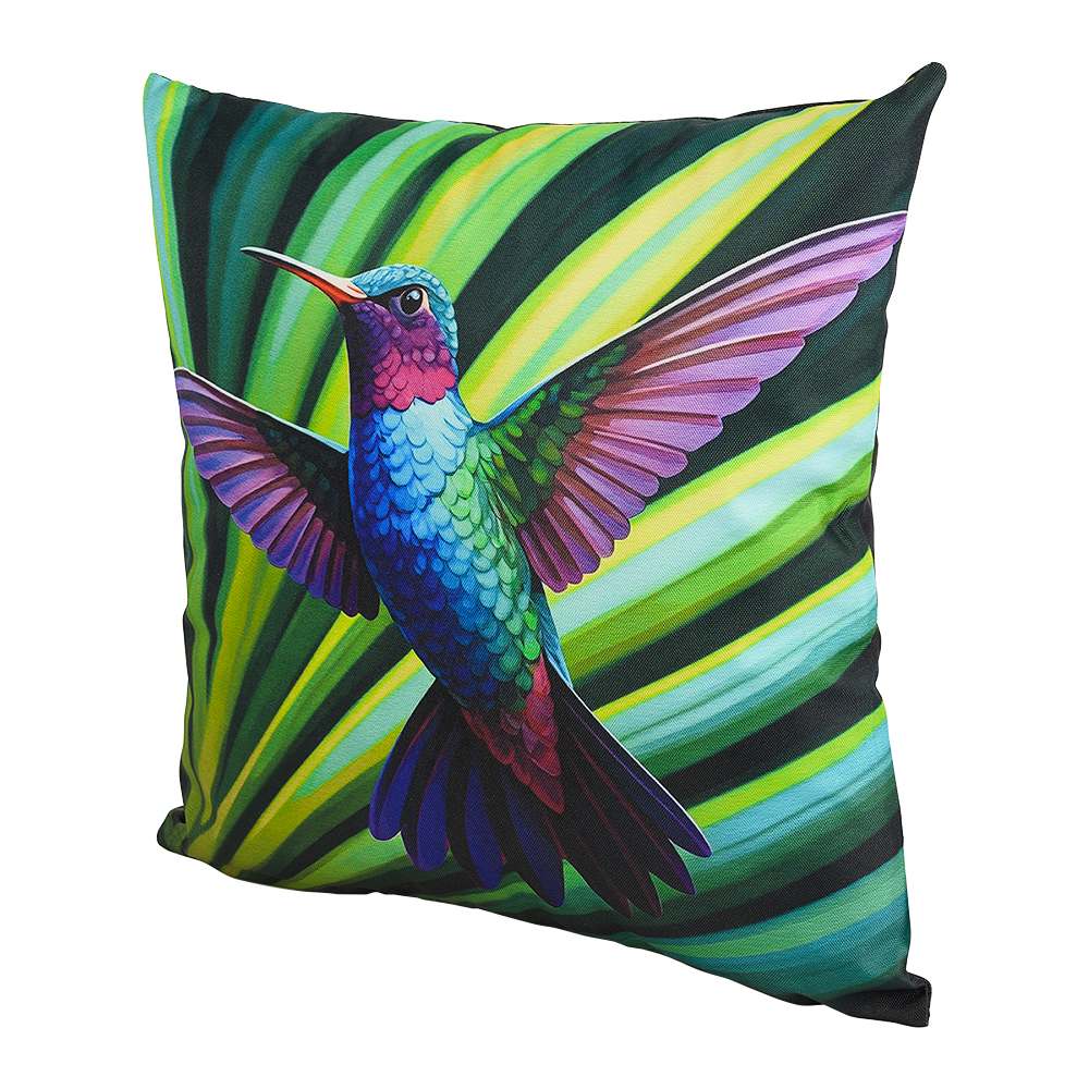 VERTUO Patio Cushion Hummingbird 17&nbsp;3/4&nbsp;in&nbsp;x&nbsp;17&nbsp;3/4&nbsp;in