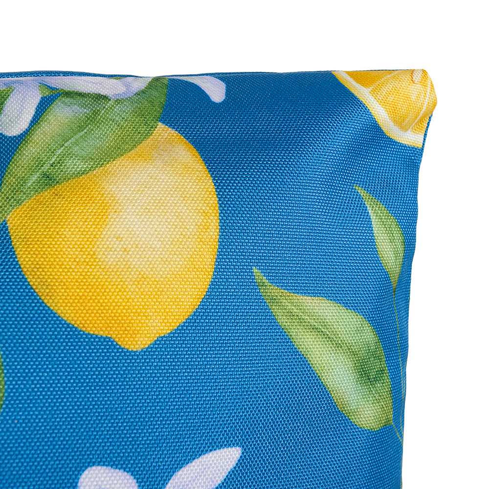 VERTUO Patio Cushion Lemons 17&nbsp;3/4&nbsp;in&nbsp;x&nbsp;17&nbsp;3/4&nbsp;in