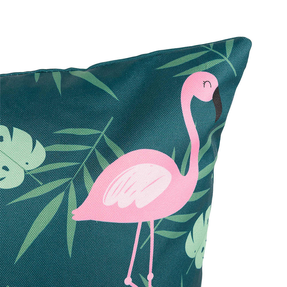 VERTUO Patio Cushion Flamingos 17&nbsp;3/4&nbsp;in&nbsp;x&nbsp;17&nbsp;3/4&nbsp;in