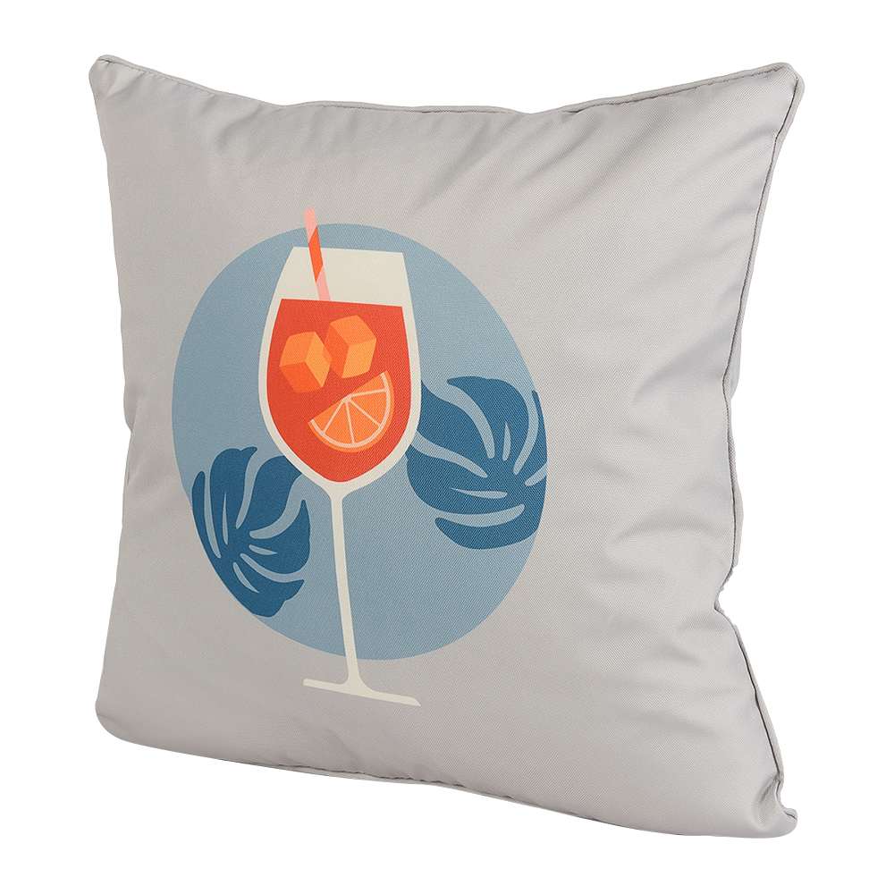 VERTUO Patio Cushion Spritz 17&nbsp;3/4&nbsp;in.&nbsp;x&nbsp;17&nbsp;3/4&nbsp;in.