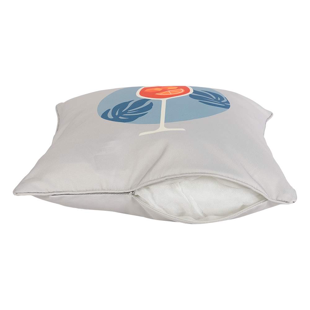 VERTUO Patio Cushion Spritz 17&nbsp;3/4&nbsp;in.&nbsp;x&nbsp;17&nbsp;3/4&nbsp;in.