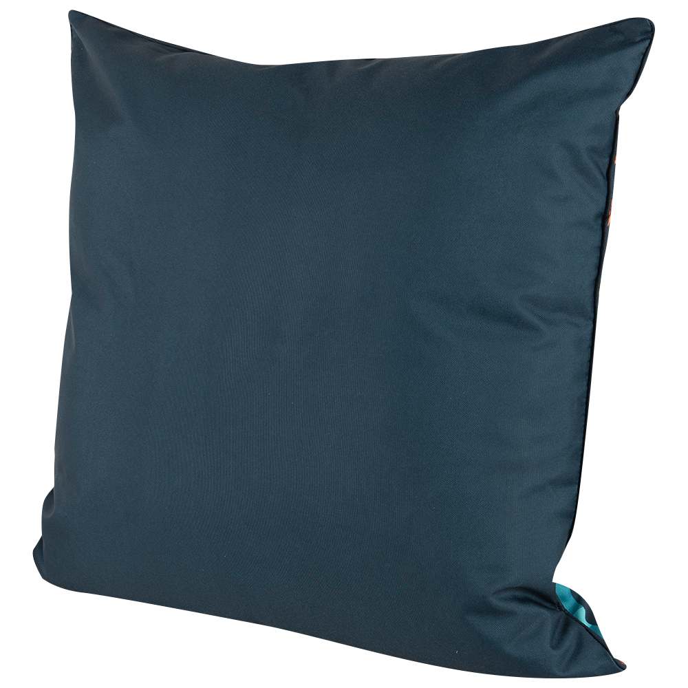 VERTUO Patio Cushion Black Palm Trees 24&nbsp;in.&nbsp;x&nbsp;24&nbsp;in.