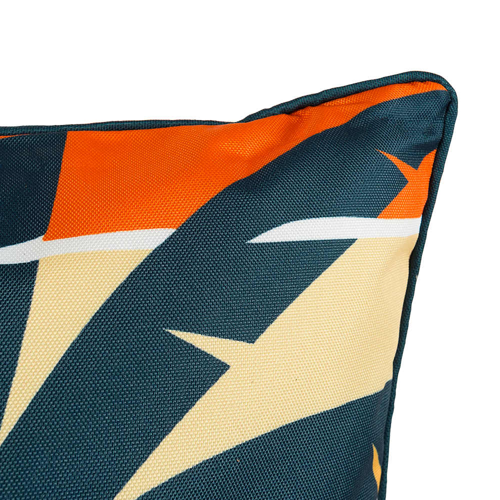 VERTUO Patio Cushion Green Palm Tree 24&nbsp;in.&nbsp;x&nbsp;24&nbsp;in.