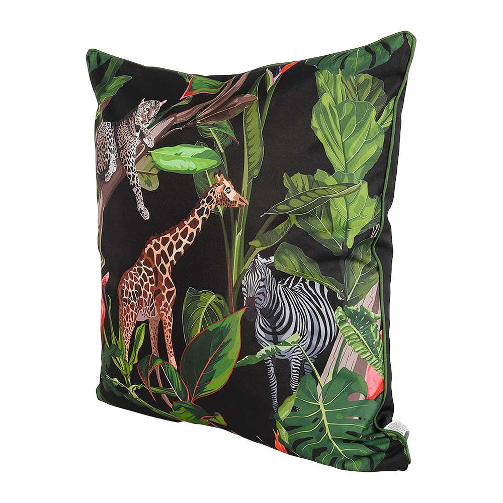 VERTUO Patio Cushion Jungle 24&nbsp;in.&nbsp;x&nbsp;24&nbsp;in.