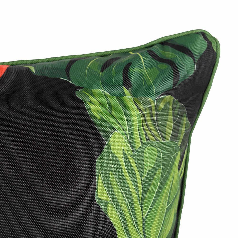 VERTUO Patio Cushion Jungle 24&nbsp;in.&nbsp;x&nbsp;24&nbsp;in.