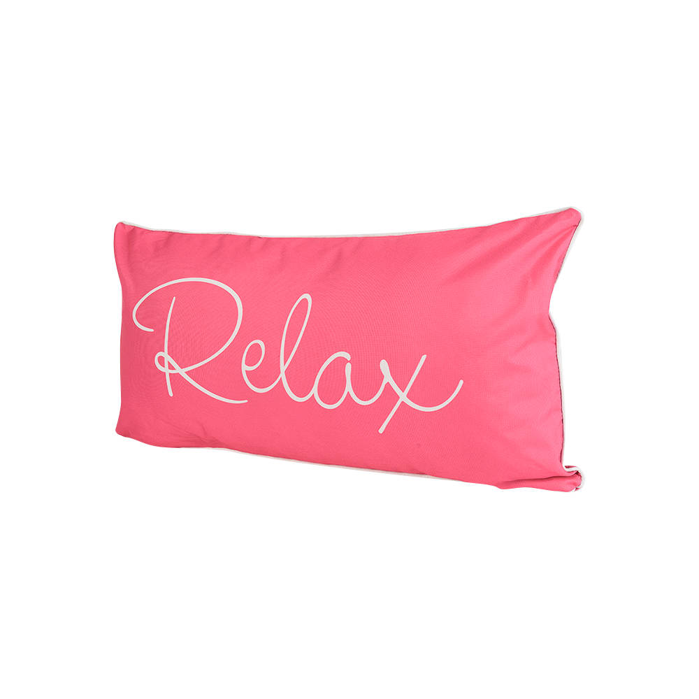 VERTUO Patio Cushion Relax Pink 26&nbsp;in.&nbsp;x&nbsp;14&nbsp;in.