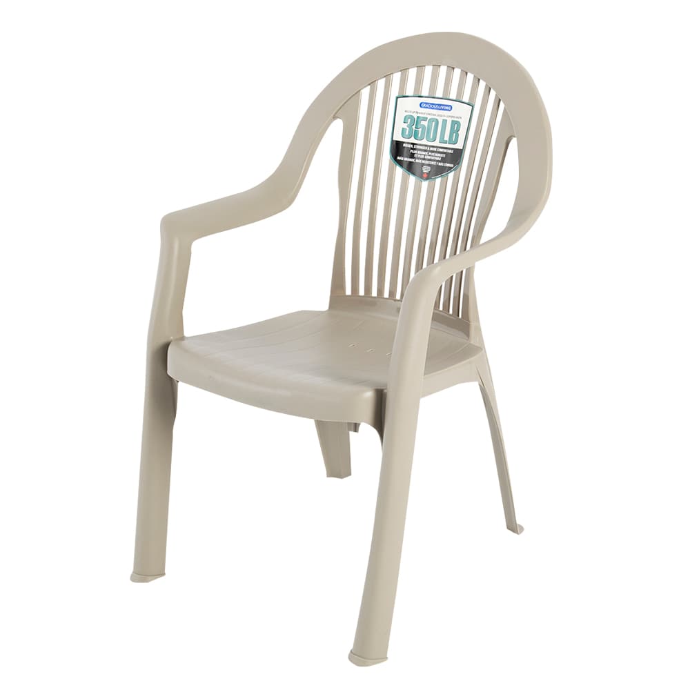 Chaise de patio robuste Newport Sable GRACIOUS LIVING