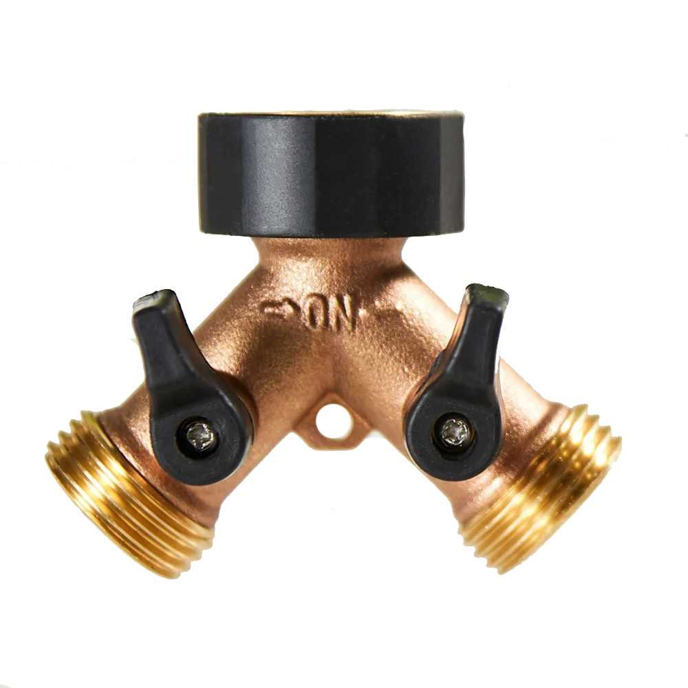 Raccord en Y pour tuyau d'arrosage