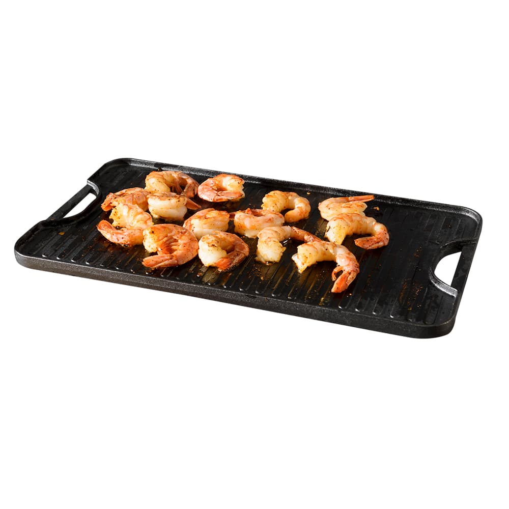 FAHRENHEIT BARBECUE Iron cast Cooking Griddle 17 7/8 in x 10 in