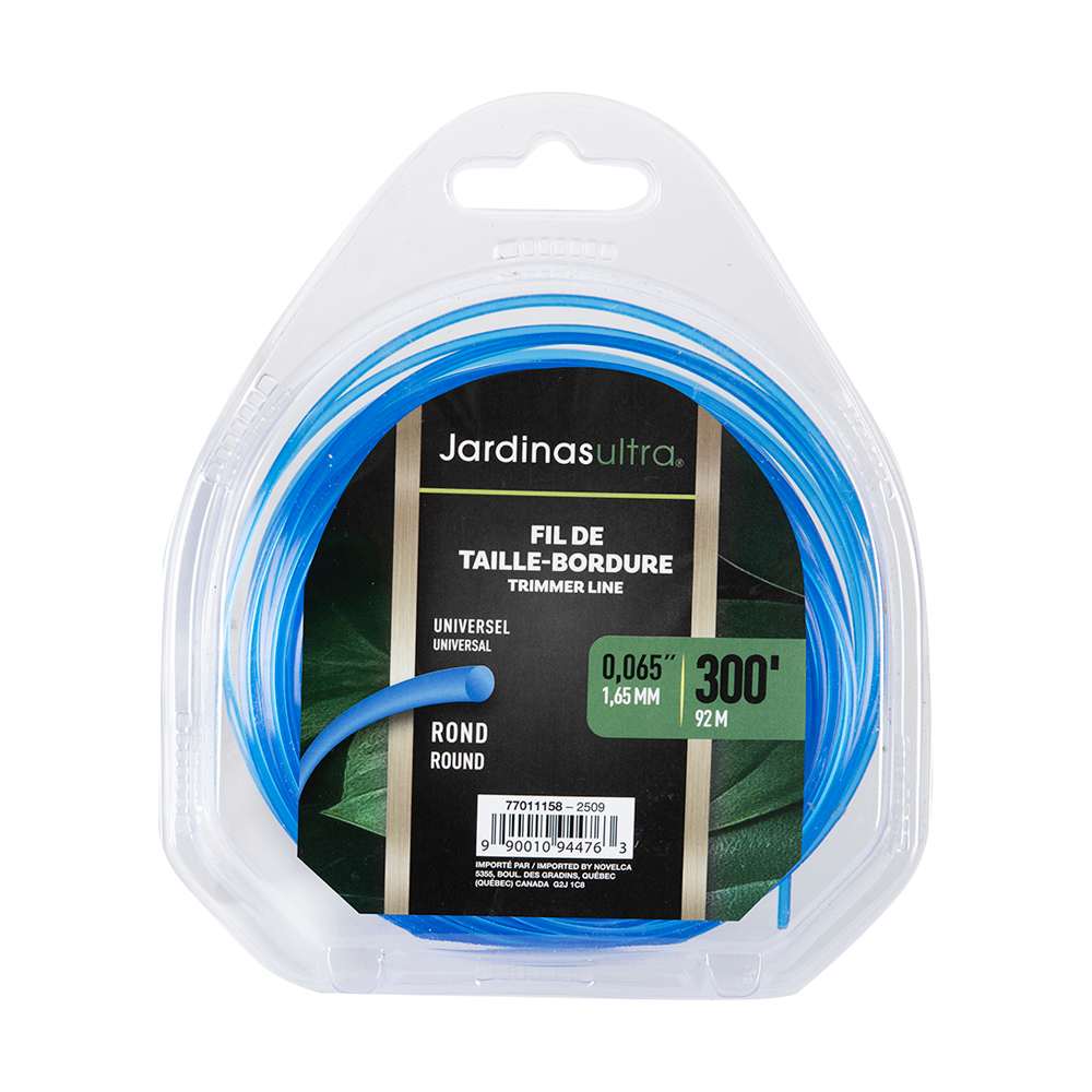JARDINAS ULTRA Round Trimmer Line 0.065 in. x 300 ft.