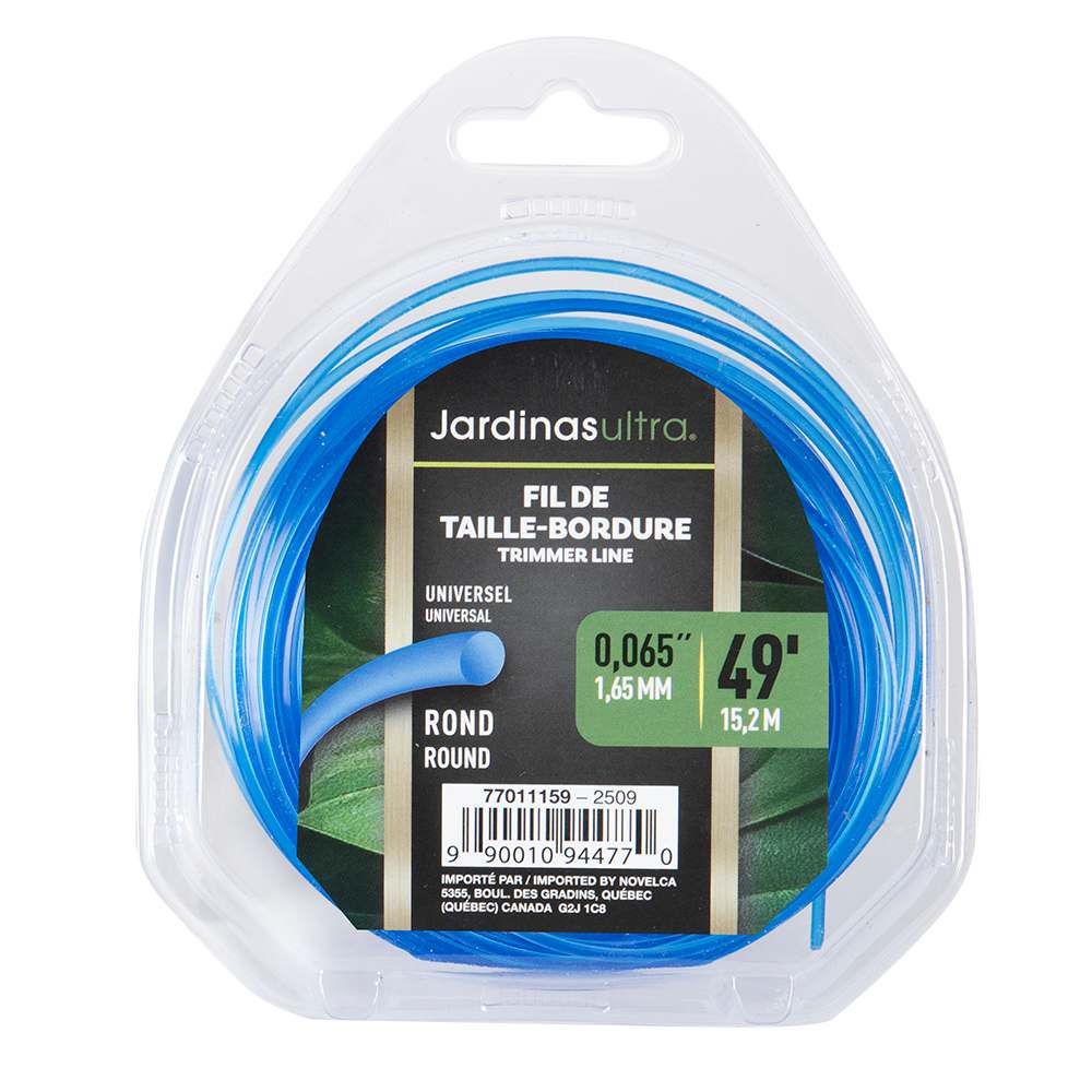 JARDINAS ULTRA Round Trimmer Line 0.065 in. x 49 ft.