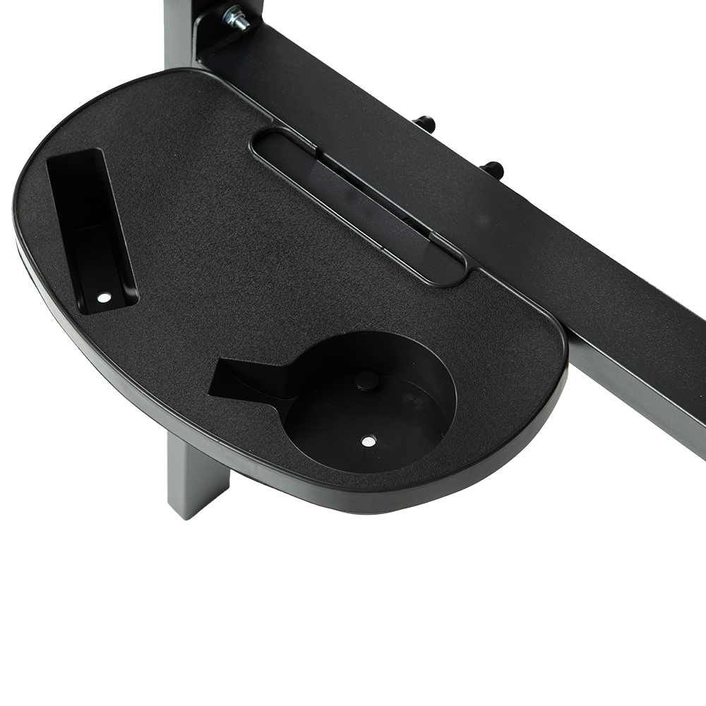 Black Steel 3-Seater Convertible Swing/Bed