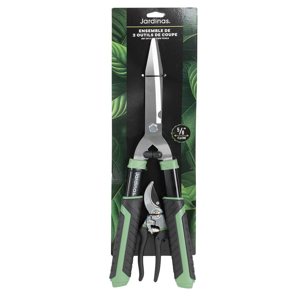 JARDINAS Set of Hedge Shears & Bypass Pruner