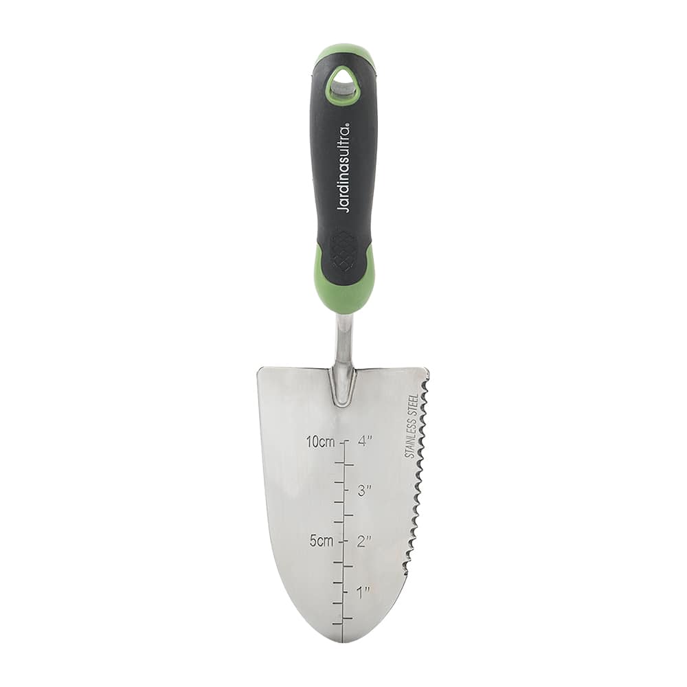 Transplantoir à main large dentelé inox JARDINAS ULTRA