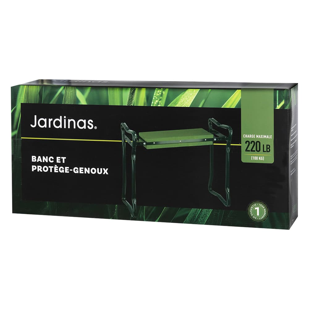 Siège de jardinage et protège-genoux JARDINAS