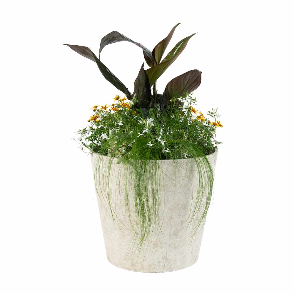 Pot à fleurs léger Athens 15&nbsp;3/4&nbsp;po VERTUO