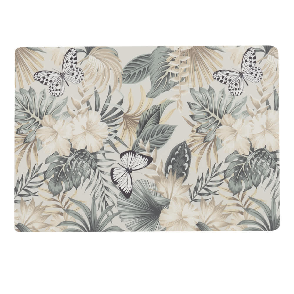 Napperon rectangulaire Feuillages et papillons 17&nbsp;3/4&nbsp;po&nbsp;x&nbsp;11&nbsp;3/4&nbsp;po VERTUO