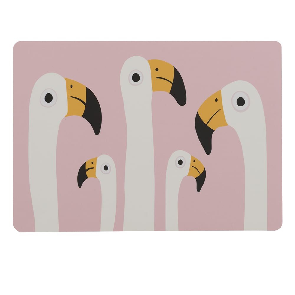 VERTUO Rectangular Placemat Flamingos 17 3/4 in. x 11 3/4 in.