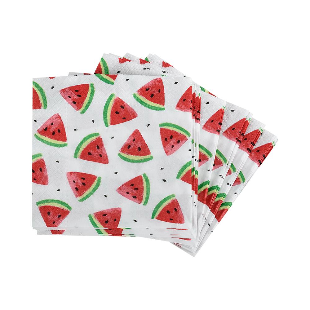Serviettes de table Melons Pqt/20
