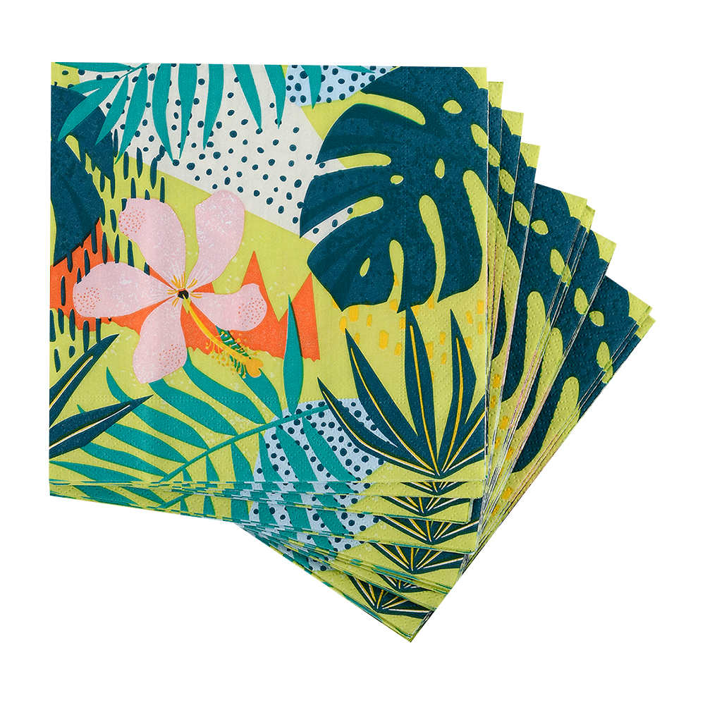 Serviettes de table Jungle Pqt/20