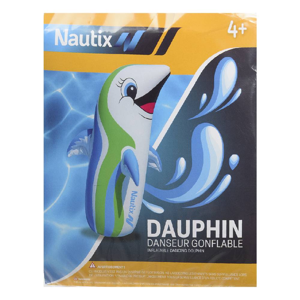 NAUTIX Inflatable Swimming Pool Dancing Dolphin 36&nbsp;in