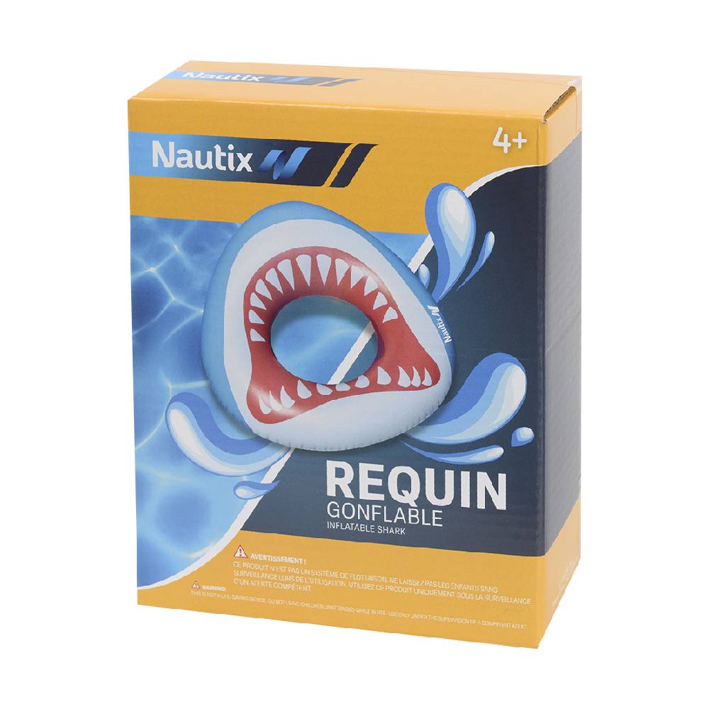 NAUTIX Inflatable Swimming Pool Tube Shark 38&nbsp;in