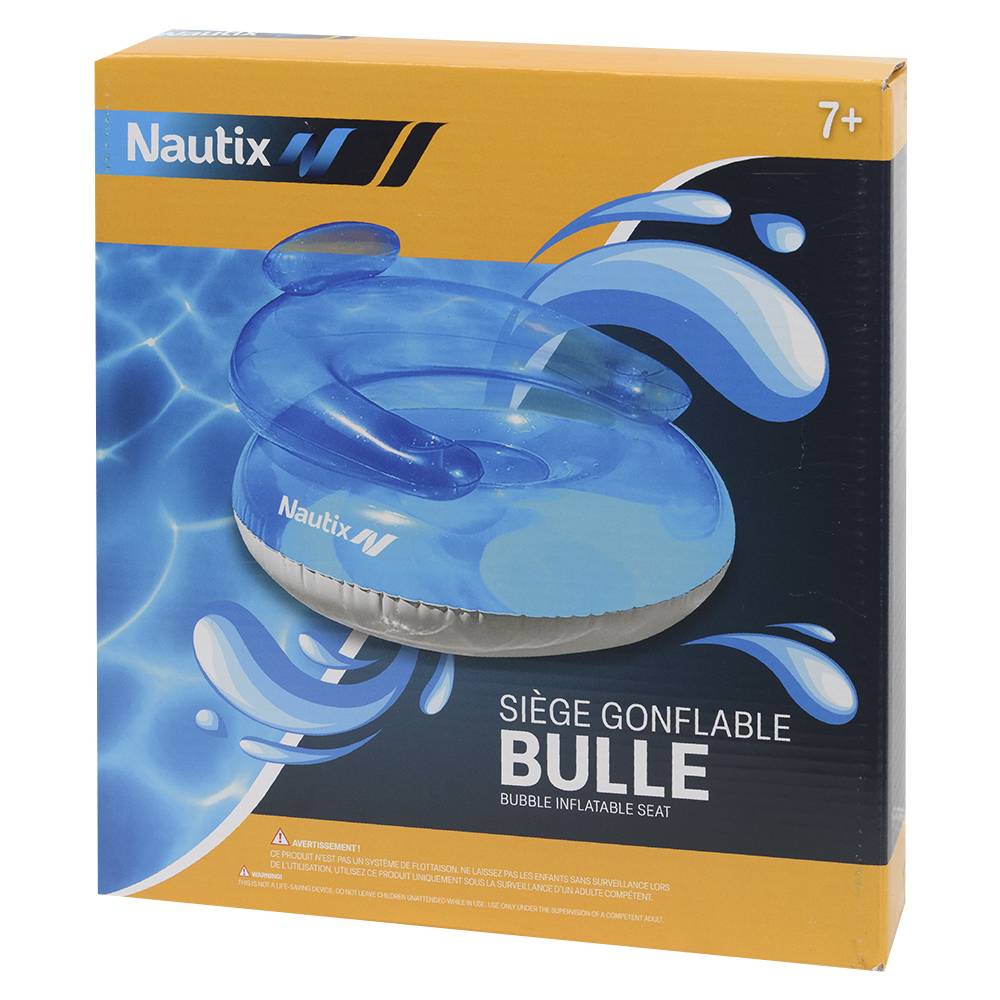 Siège gonflable&nbsp;pour piscine Bulle 40&nbsp;po NAUTIX