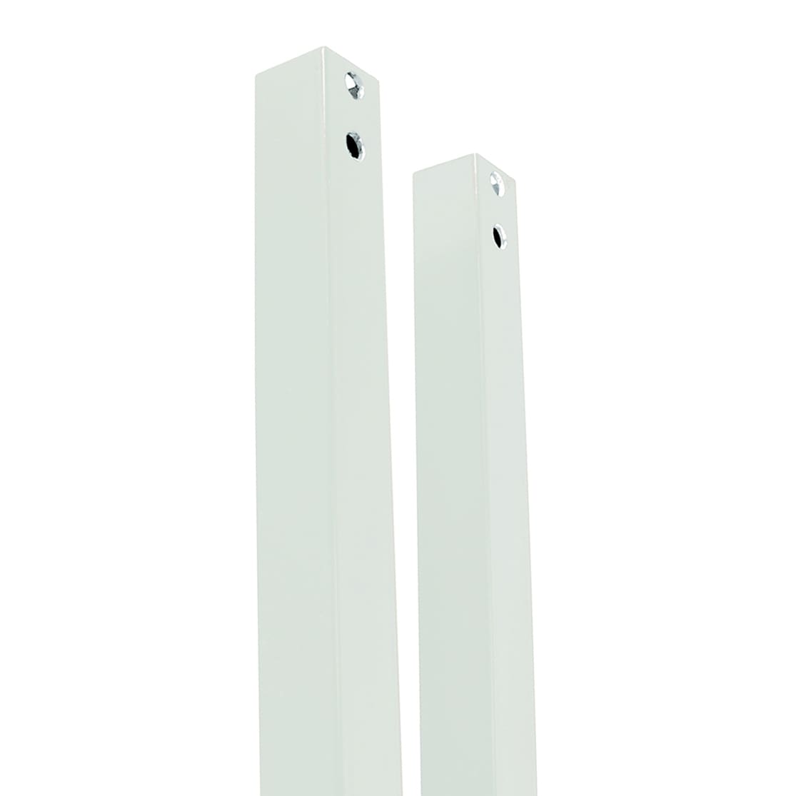 Barreaux d’attache pour rampe en aluminium Pillar 48&nbsp;po blanc Pqt/2
