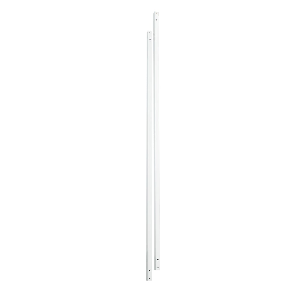 Pillar Baluster Attachments 48&nbsp;in White 2/Pkg