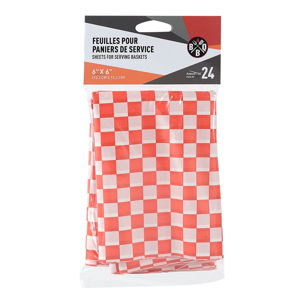 Sheets Liners for Serving Baskets Pkg/24