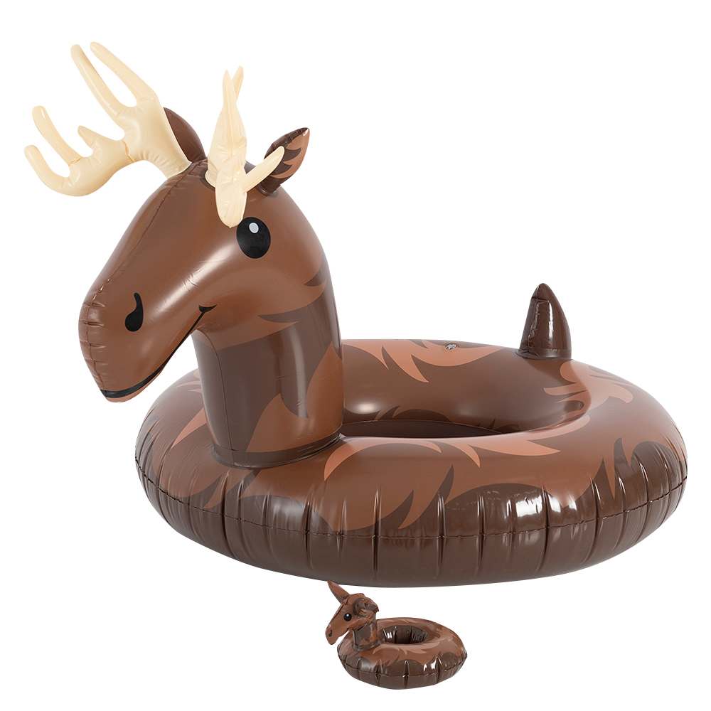 Tube gonflable orignal avec porte-gobelet pour piscine&nbsp;39&nbsp;3/8 po