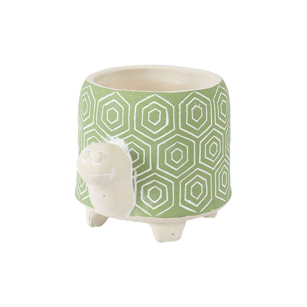 ASTELLA Turtle Cement Pot Cover 8&nbsp;1/4&nbsp;in