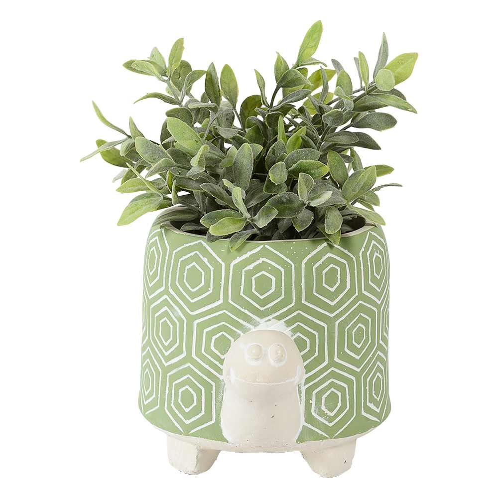 Cache-pot en ciment Tortue 8&nbsp;1/4&nbsp;po ASTELLA