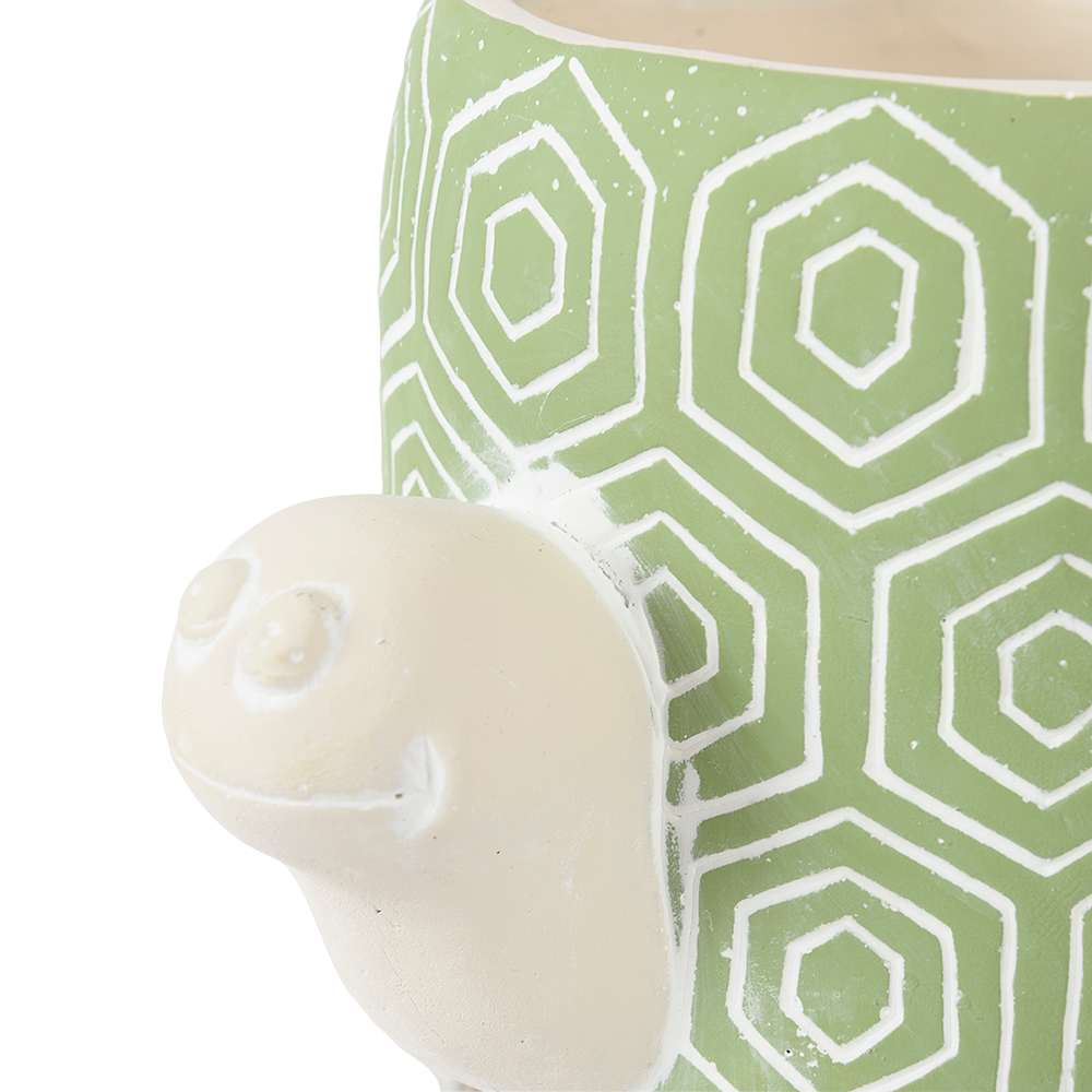 Cache-pot en ciment Tortue 8&nbsp;1/4&nbsp;po ASTELLA