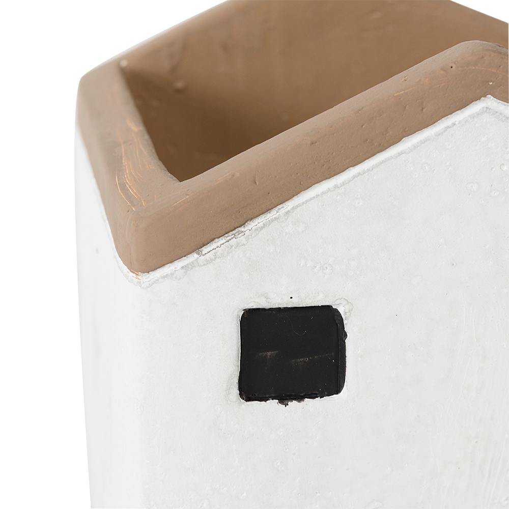 Cache-pot en ciment Maison 4&nbsp;3/8&nbsp;po ASTELLA