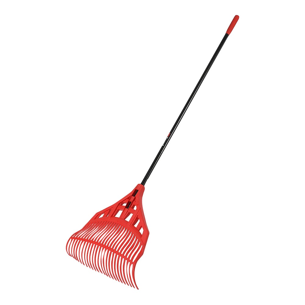 GARANT Poly Leaf Rake with Steel Handle 24 in
