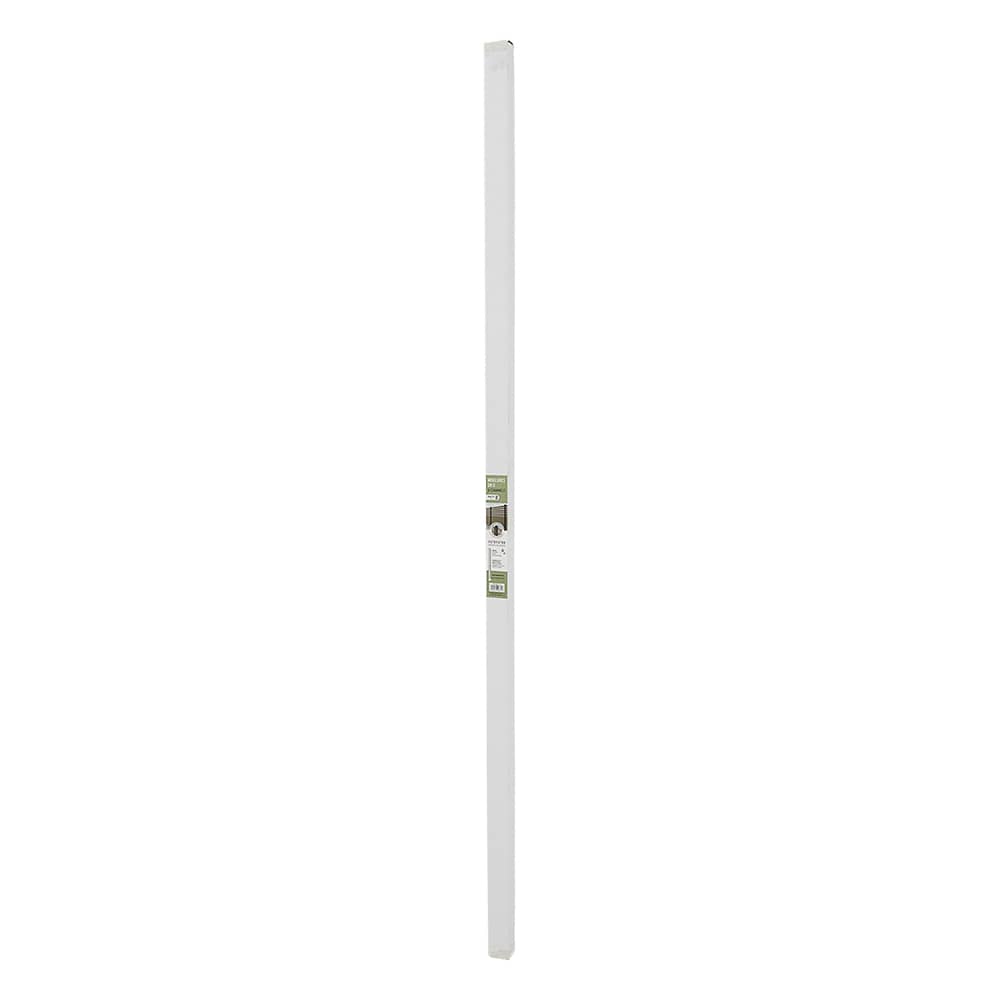 Fence Galvanized Steel U-Channels 72&nbsp;in Pkg/2 Black