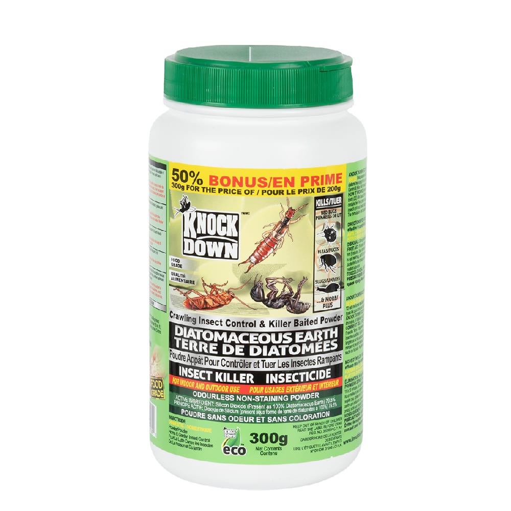 Knock Down Diatomaceous Earth Crawling Insect Insecticide 300 g