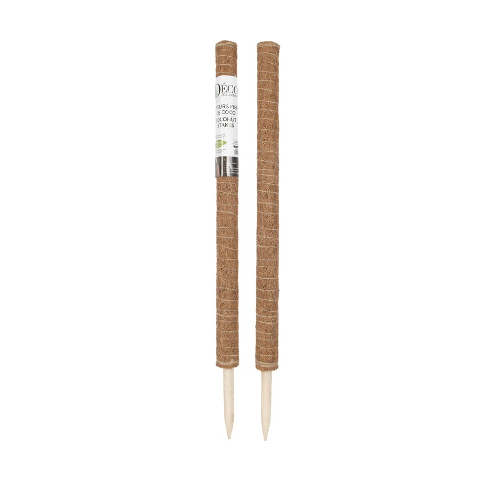 Tuteurs en fibre de coco 32 po Pqt/2