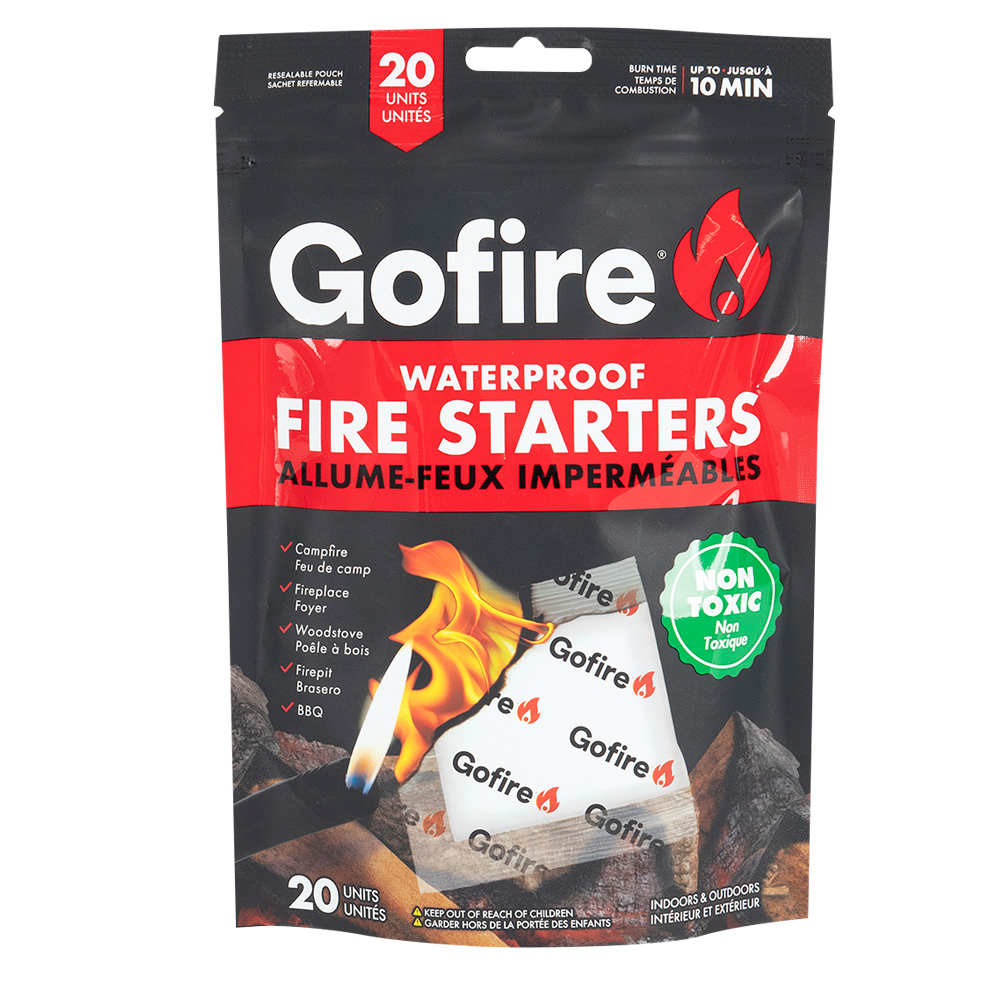 Gofire Waterproof Fire Starter Pkg/20