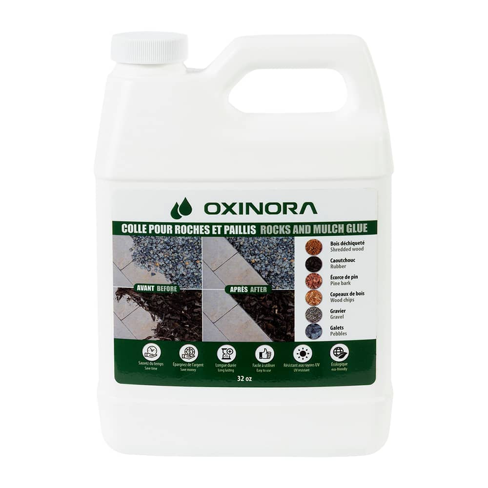 Concentré de colle pour roches et paillis 32 oz
