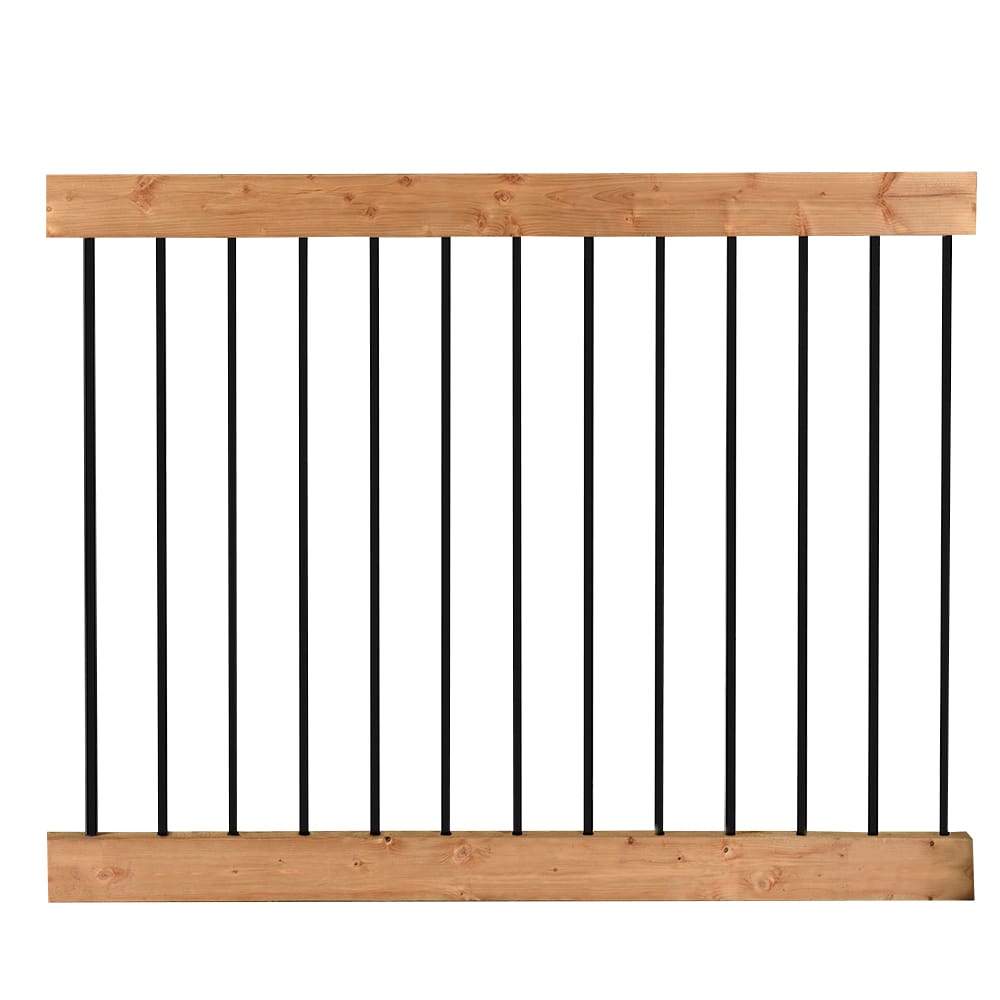 Rampe Sélect en bois traité brun 2 po x 4 po x 6 pi