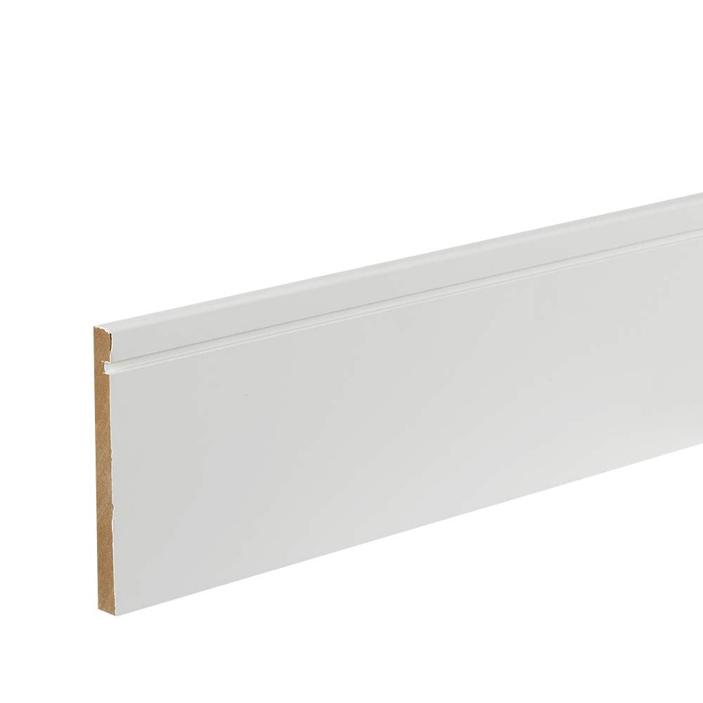 Plinthe en fibre de bois 1/2 po x 5 po x 8 pi