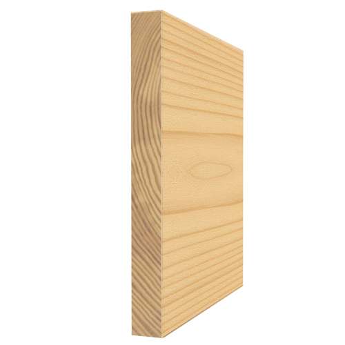 Jointed Pine Baseboard1/2 in. x 4-1/2 in. x 8 ft.