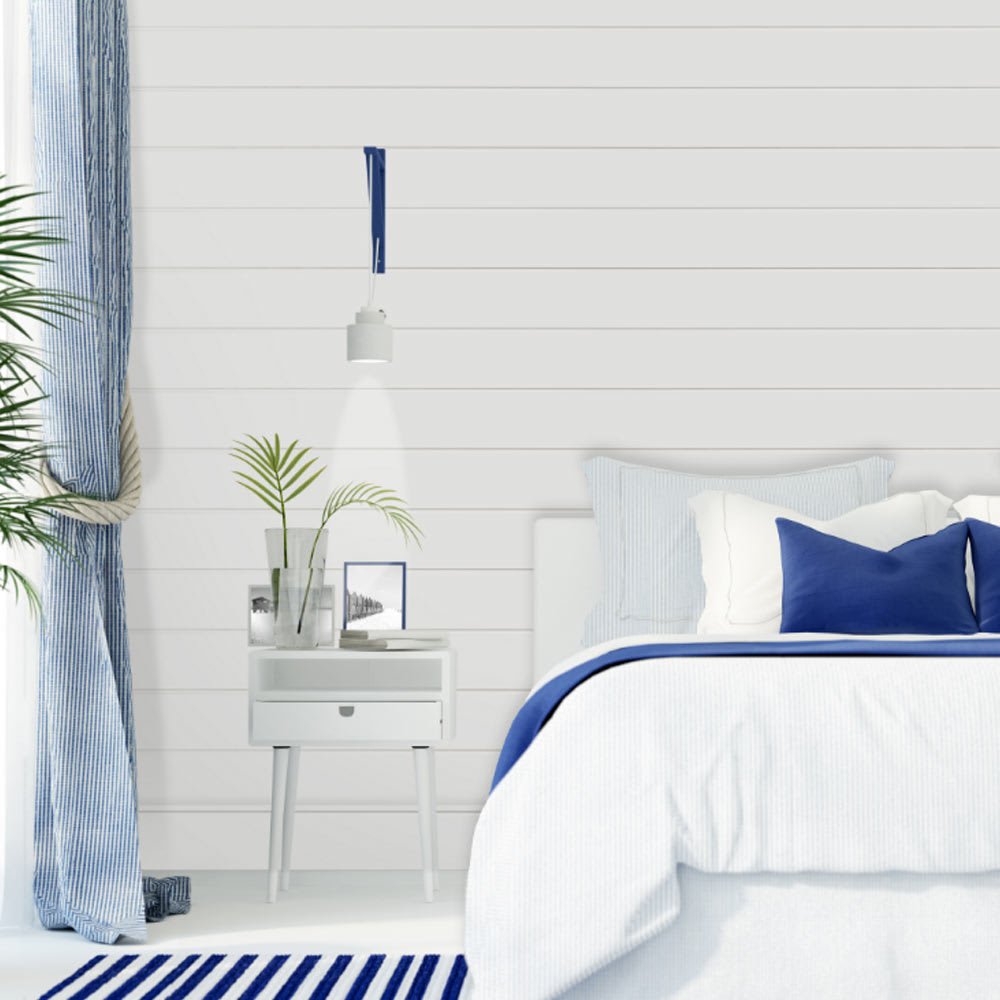 Lambris Shiplap en fibre de bois 3/8&nbsp;po&nbsp;x 5 3/4 po