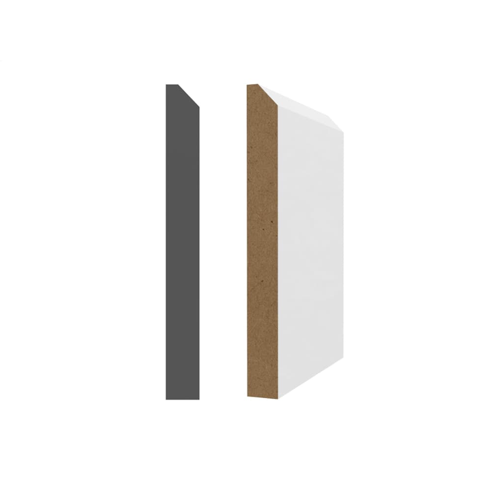 Plinthe Zen en fibre de bois 5/8 po x 5&nbsp;1/2&nbsp;po x 8 pi